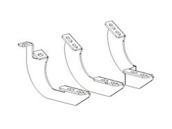 Go Rhino 2024 Toyota Tacoma DC 4dr Mounting Brackets V-Series - 6944326