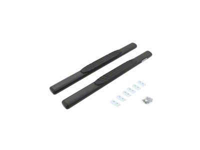 Go Rhino 4in OE Xtreme SideSteps - Textured Black - 640052T