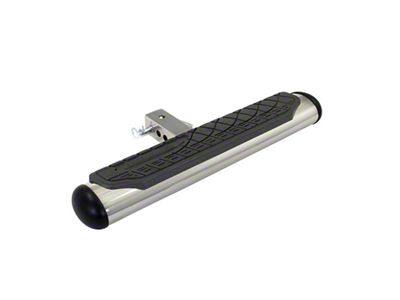 Go Rhino 4in Oval Hitch Step - Stainless - 460PS