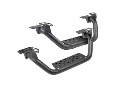 Go Rhino Dominator Extreme D6 SideSteps - Tex Blk - D6410000T