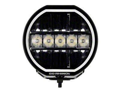 Go Rhino Xplor Blackout Series Maxline LED Hi/Low Beam w/Multi - 751080711CRS