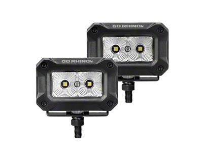 Go Rhino Xplor Bright Series Rectangle LED Flood Light Kit - 751003023FBS