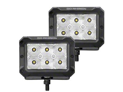 Go Rhino Xplor Bright Series Rectangle LED Flood Light Kit - 753003023FBS