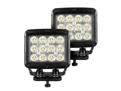 Go Rhino Xplor Bright Series Rectangle SingleLED Spot Light Kit - 751800523FCS