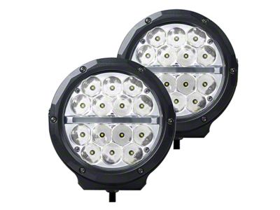 Go Rhino Xplor Bright Series Round LED Driving Light Kit - 750700623DRS
