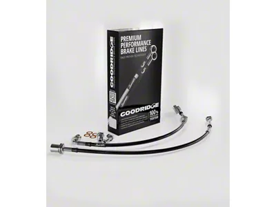 Goodridge 02-06 Acura RSX Stainless Steel Front Brake Lines - 20104F