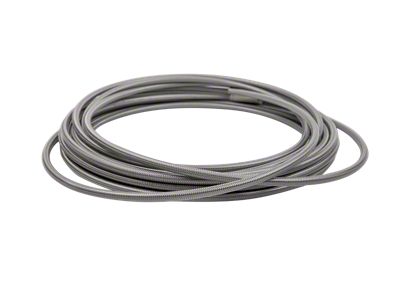 Goodridge 03AN Clear Stainless Steel Hose - 25ft - 600-03ACL-25