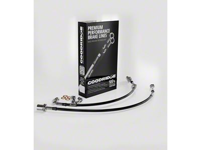 Goodridge 04-13 Mazda 3 Stainless Steel Front Brake Lines - 25048F