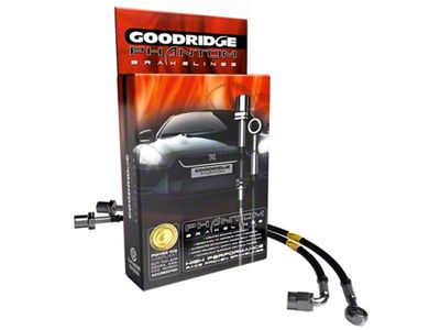 Goodridge 08-14 Subaru Impreza STi w/Brembo Calipers Phantom Stainless Steel - 24219BKC