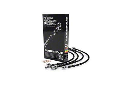 Goodridge 17-18 Subaru BRZ w/Brembo Brakes Stainless Steel Brake Lines - 28007-BK