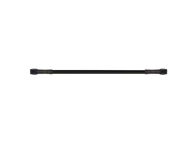 Goodridge 21in Universal Brake Line Assembly w/Black Zinc Fittings & - 30321TB-BK