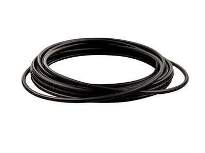 Goodridge 25ft Colorflex -3 SS Hose - Black - 600-03BK-25
