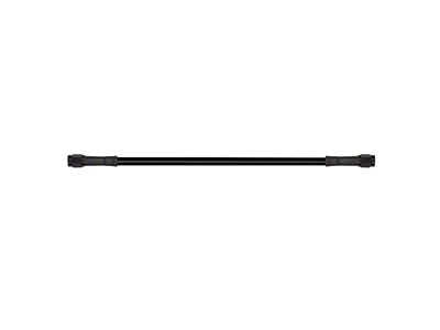 Goodridge 63in Universal Brake Line Assembly Black Hose w/Black Zinc - 30363TB-BK