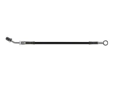 Goodridge 74in Universal Clutch Line w/SS Fittings & Black Hose - HD2001-1CC-BK74