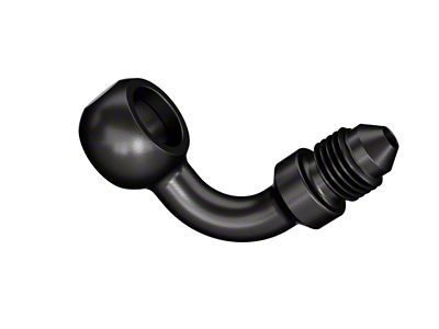 Goodridge 90 Deg Banjo Adaptor for 7/16 Bolt - P599-03-04ZBK