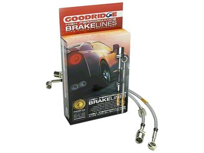 Goodridge 96-98 Plymouth Neon Rear Disc Stainless Steel Brake Lines - 12405