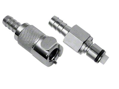 Goodridge Fuel Line Coupling for 1/4in ID Hose 202-04 - MCD04V
