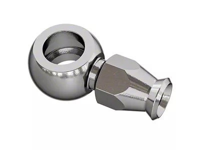 Goodridge Straight Short Banjo for 3/8 or M10 Long Bolt - P5091-03C