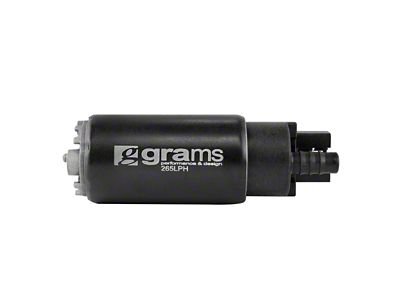 Grams Performance High-Flow In-Tank Fuel Pump; 265 LPH (Universal; Some Adaptation May Be Required)