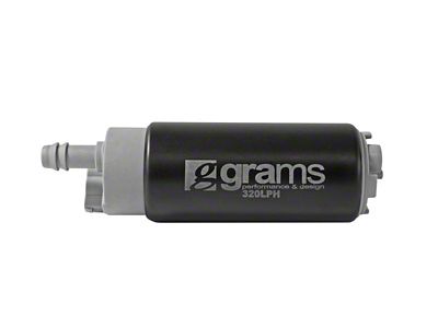 Grams Performance High-Flow In-Tank Fuel Pump; 320 LPH (Universal; Some Adaptation May Be Required)