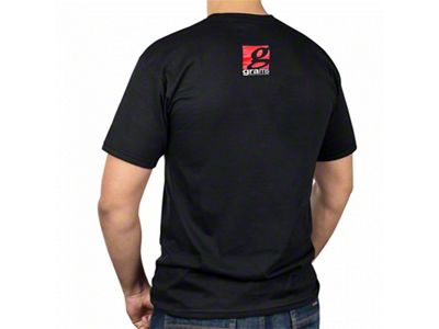 Grams Performance Logo T-Shirt; Black; XL