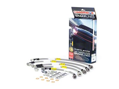 Goodridge 04-06 Cadillac CTS-V w/Brembo Brakes Stainless Steel Brake Line - 12242