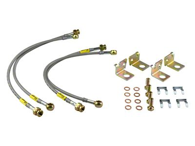 Goodridge 06-13 Chevrolet Corvette Z06/ZR1/Grand Sport Stainless Steel Brake Line - 12291