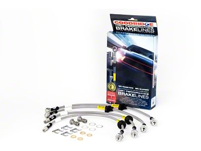 Goodridge 15-18 Ford Focus RS RS MK3 Only Stainless Steel - 12339