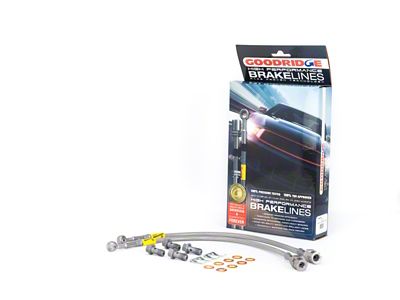 Goodridge 99-04 Ford Mustang Cobra Fronts Only Brake Lines - 12362