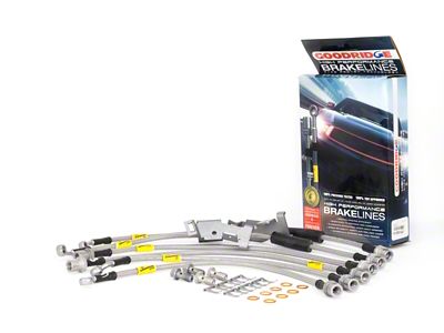 Goodridge 08-13 Chevrolet Silverado w/ Rear Disc Brakes SS Brake - 14123