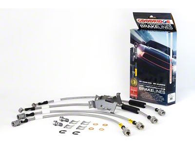 Goodridge 08-13 Chevrolet Silverado w/ Rear Drum/Active Brake Control SS - 14124