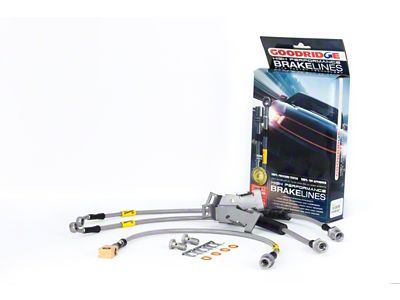 Goodridge 08-13 Chevrolet Silverado w/ Rear Drum w/o Active Brake - 14125