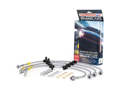 Goodridge 90-93 Acura Integra Stainless Steel Brake Line Kit - 20062