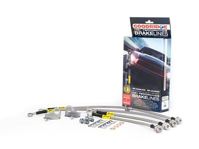 Goodridge 09-14 Honda Fit Non-EV Models Stainless Steel Brake Line - 20114