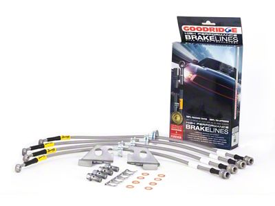 Goodridge 15-17 Chevrolet SS Stainless Steel Brake Line Kit - 23226