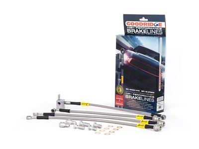 Goodridge 89-05 Mazda Miata NA/NB Stainless Steel Brake Line Kit - 25001