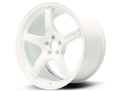 Gram Lights 57CR Ceramic White Pearl Wheel; 18x9.5; 22mm Offset