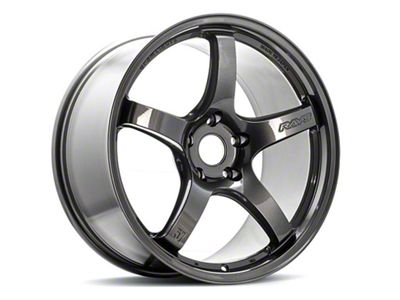 Gram Lights 57CR HS Gunmetallic Wheel; 18x9.5; 38mm Offset; 5x114.3mm Bolt Pattern; 73.10mm Hub Bore