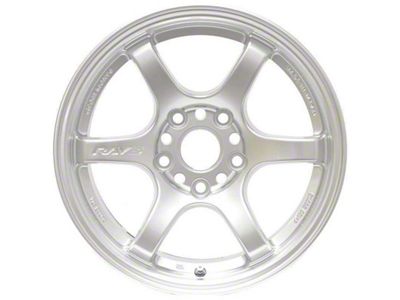 Gram Lights 57DR Grace Silver Wheel; 15x8; 35mm Offset