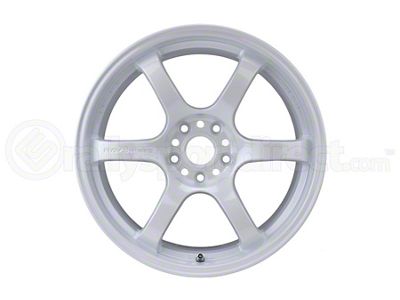Gram Lights 57DR Ceramic White Pearl Wheel; 18x9.5; 38mm Offset