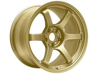 Gram Lights 57DR Almite Gold Wheel; 18x9.5; 38mm Offset