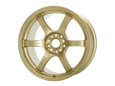 Gram Lights 57DR E8 Gold Wheel; 18x9.5; 38mm Offset; 5x114.3mm Bolt Pattern; 73.10mm Hub Bore (04-14 Impreza WRX STI, WRX STI Limited)
