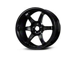 Gram Lights 57DR Semi Gloss Black Wheel; 19x9.5; 35mm Offset; 5x114.3mm Bolt Pattern; 73.10mm Hub Bore