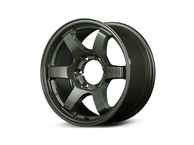 Gram Lights 57DR-X Jungle Green Wheel; 17x8.5; -10mm Offset; 6x139.7mm Bolt Pattern; 112mm Hub Bore