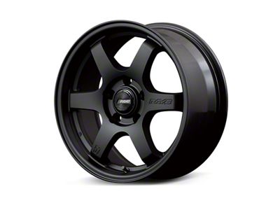 Gram Lights 57DR-X2 Black Graphite Wheel; 16x7; 32mm Offset; 5x114.3mm Bolt Pattern; 73.10mm Hub Bore
