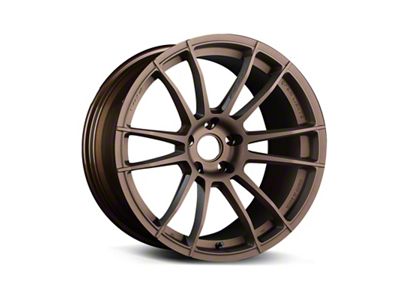 Gram Lights 57XR Dark Bronze Wheel; 18x9.5; 22mm Offset; 5x112mm Bolt Pattern; 73.10mm Hub Bore
