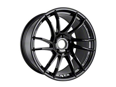 Gram Lights 57XR Glossy Black Wheel; 18x9.5; 38mm Offset; 5x114.3mm Bolt Pattern; 73.10mm Hub Bore