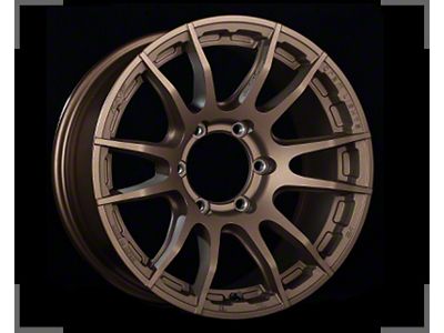 Gram Lights 57XR-X Dark Bronze Wheel; 17x8; 0mm Offset