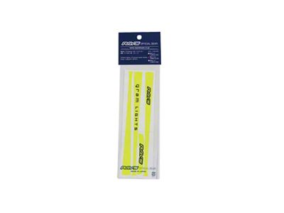 Gram Lights 57XTREME Spoke Sticker Luminous Yellow 2 PCS - WCXTSSTKY