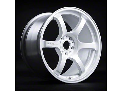 Gram Lights 57DR Ceramic White Pearl 4-Wheel Kit; 18x9.5; 38mm Offset